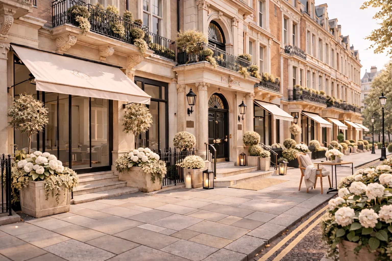 Elegant London interior representing The Privé Bureau